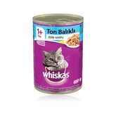 Whiskas 3 Çeşit Karışık Yetişkin Kedi Konserve Yaş Maması 24X400 gr